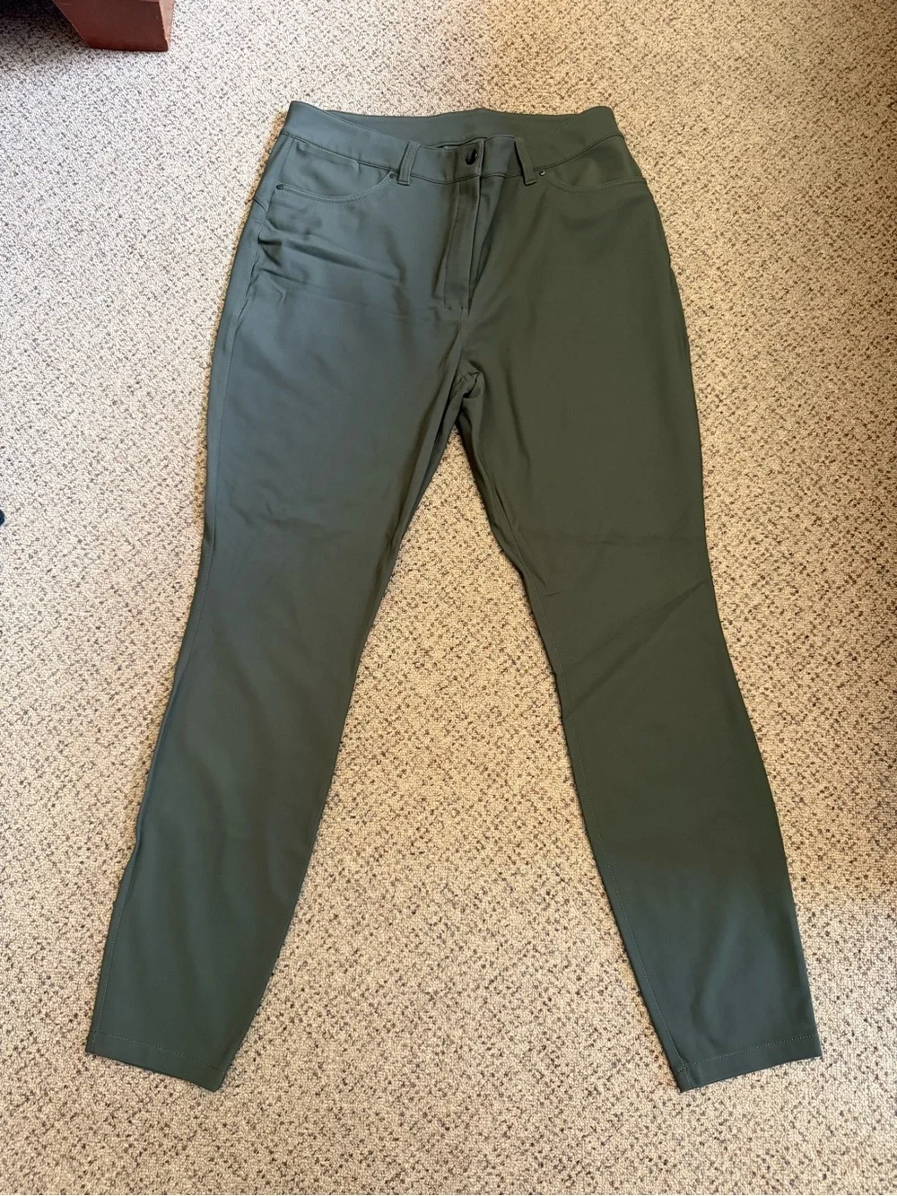 lululemon athletica Men's Slim Stretch Chinos - Olive 33x34 slim/skinny fit